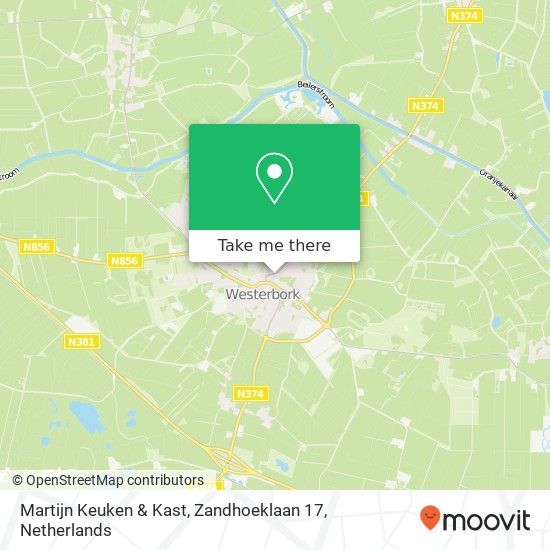 Martijn Keuken & Kast, Zandhoeklaan 17 map