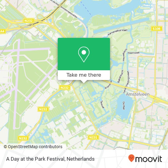 A Day at the Park Festival map