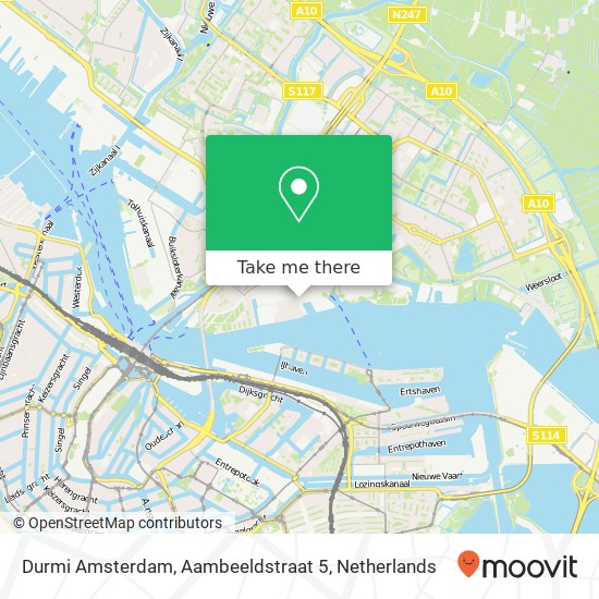 Durmi Amsterdam, Aambeeldstraat 5 map