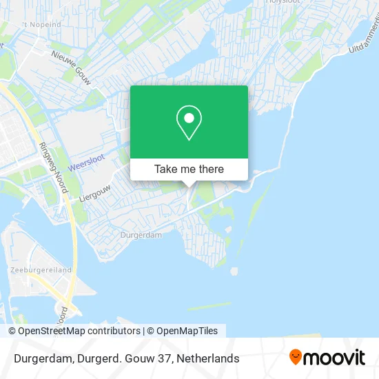 Durgerdam, Durgerd. Gouw 37 map