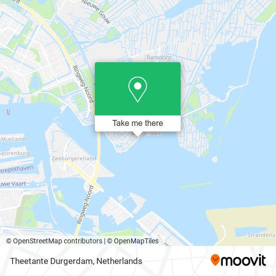 Theetante Durgerdam map