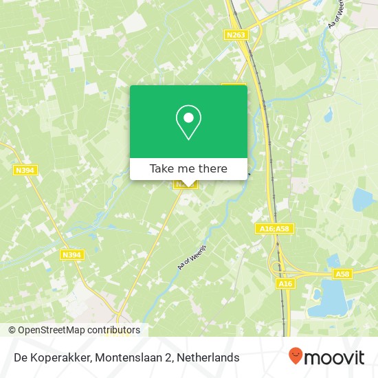 De Koperakker, Montenslaan 2 map