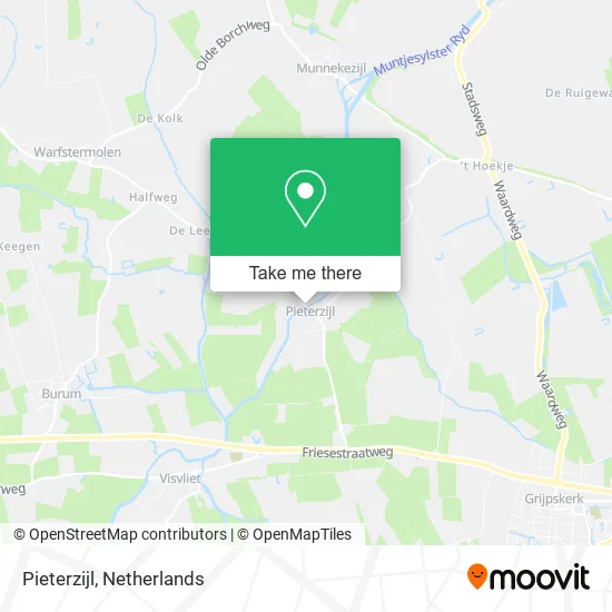 Pieterzijl map