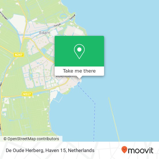 De Oude Herberg, Haven 15 map