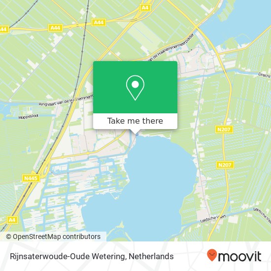 Rijnsaterwoude-Oude Wetering map