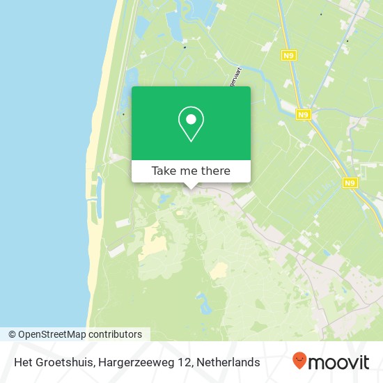 Het Groetshuis, Hargerzeeweg 12 map