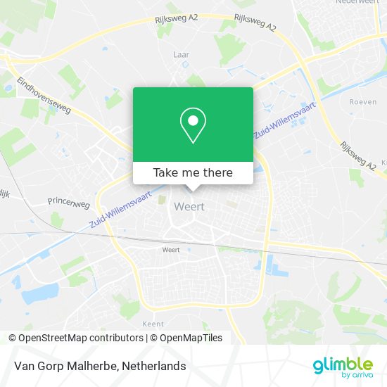 Van Gorp Malherbe map