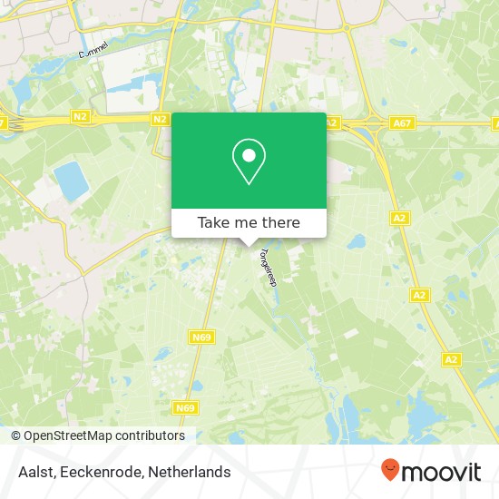 Aalst, Eeckenrode map