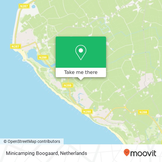Minicamping Boogaard map