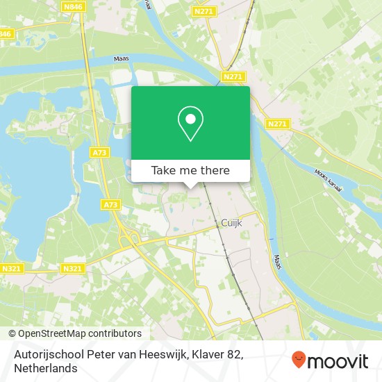 Autorijschool Peter van Heeswijk, Klaver 82 map
