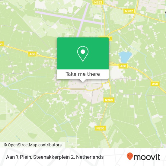 Aan 't Plein, Steenakkerplein 2 map