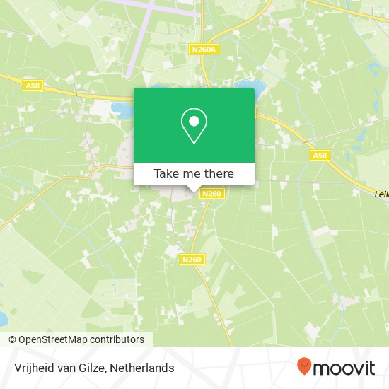 Vrijheid van Gilze map