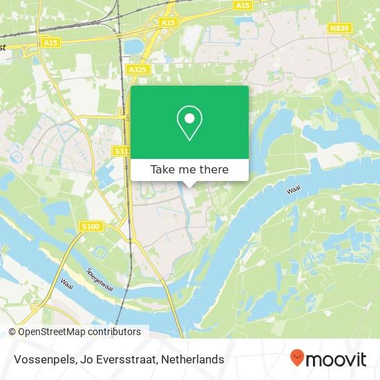 Vossenpels, Jo Eversstraat map