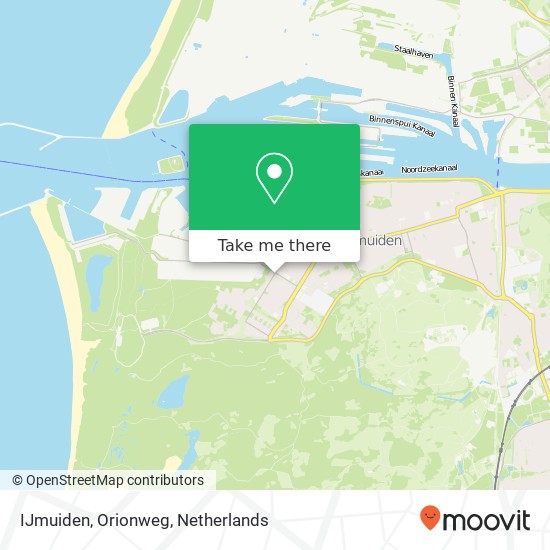 IJmuiden, Orionweg map