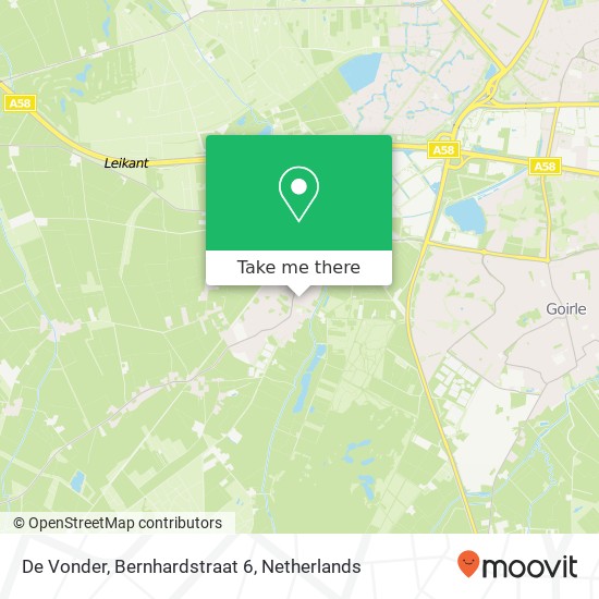 De Vonder, Bernhardstraat 6 map