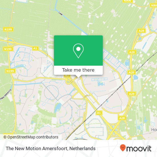 The New Motion Amersfoort Karte