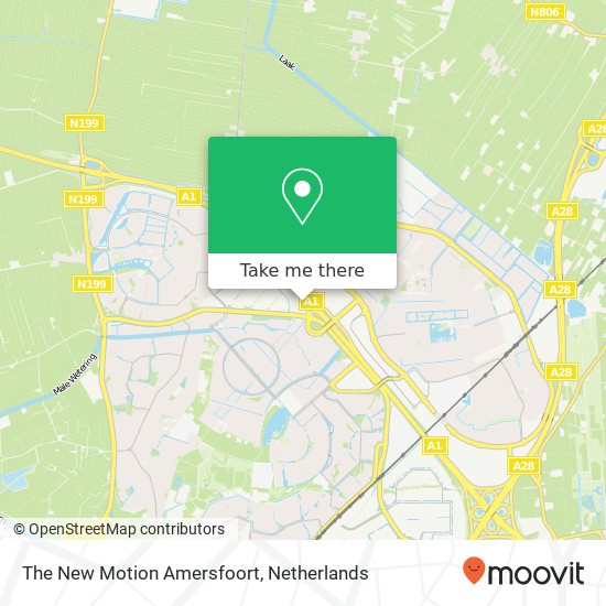 The New Motion Amersfoort map