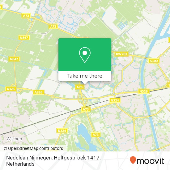 Nedclean Nijmegen, Holtgesbroek 1417 Karte