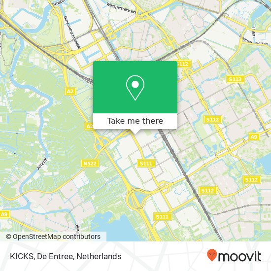 KICKS, De Entree map