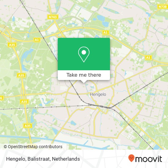 Hengelo, Balistraat map