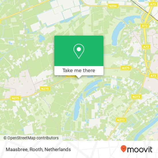 Maasbree, Rooth Karte