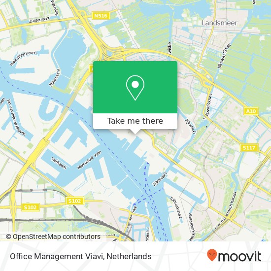 Office Management Viavi, TT. Vasumweg 95 Karte