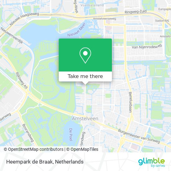 Heempark de Braak map