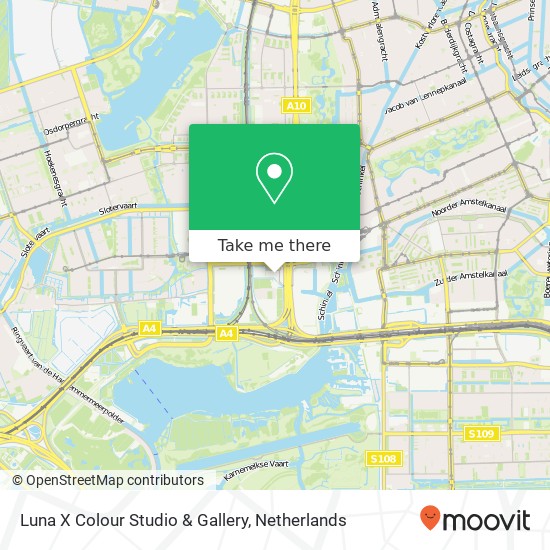 Luna X Colour Studio & Gallery map