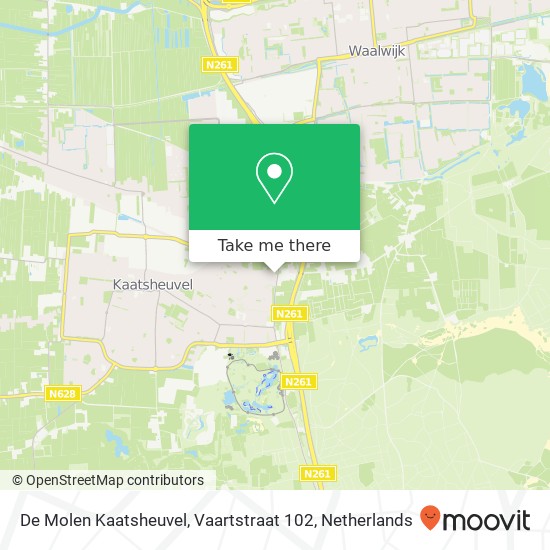 De Molen Kaatsheuvel, Vaartstraat 102 map