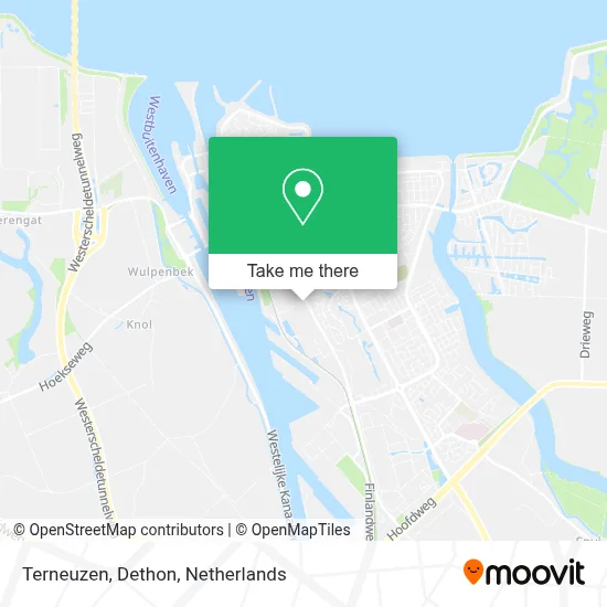 Terneuzen, Dethon map