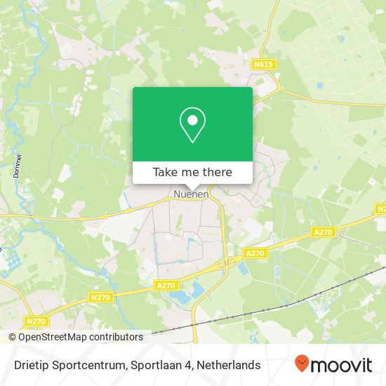 Drietip Sportcentrum, Sportlaan 4 map