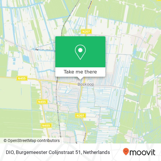 DIO, Burgemeester Colijnstraat 51 map