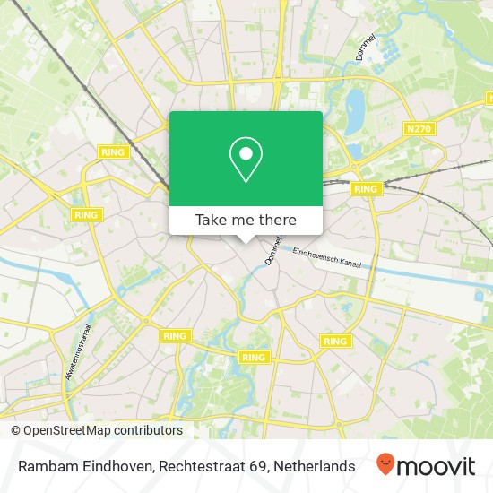 Rambam Eindhoven, Rechtestraat 69 map