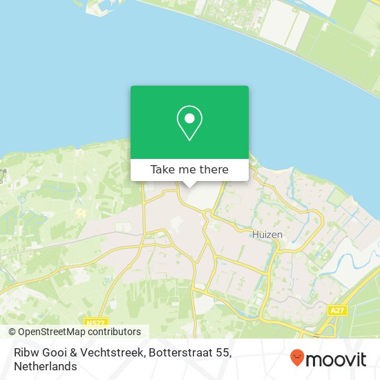 Ribw Gooi & Vechtstreek, Botterstraat 55 map