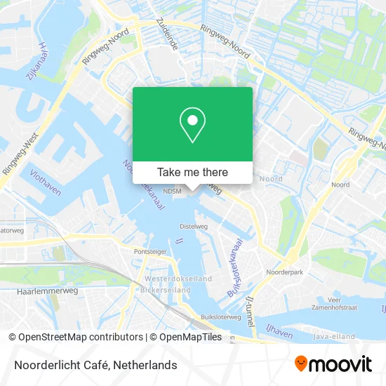 Noorderlicht Café map