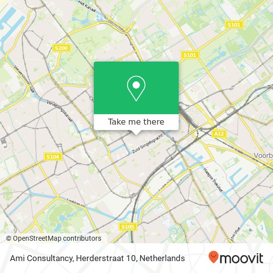 Ami Consultancy, Herderstraat 10 Karte