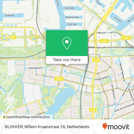 BLOKKER, Willem Kraanstraat 26 map