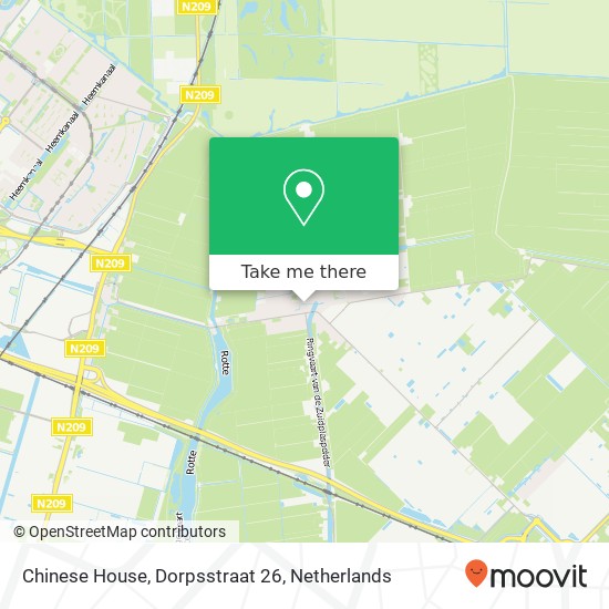 Chinese House, Dorpsstraat 26 map