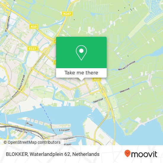 BLOKKER, Waterlandplein 62 map