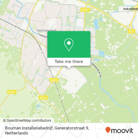 Bouman Installatiebedrijf, Generatorstraat 9 map