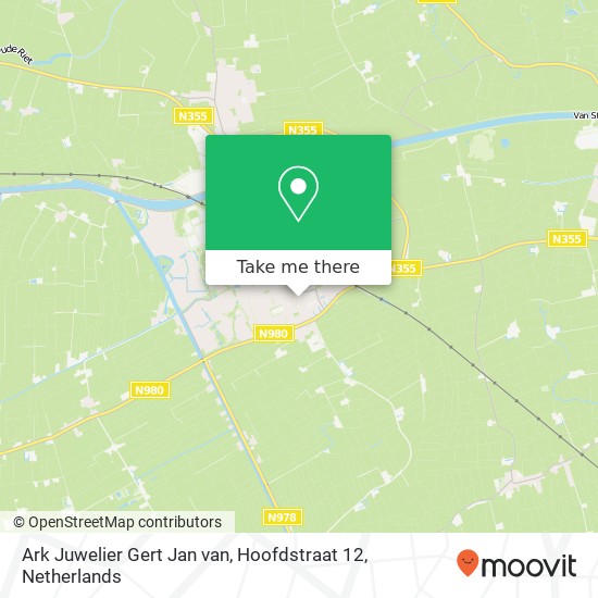 Ark Juwelier Gert Jan van, Hoofdstraat 12 map