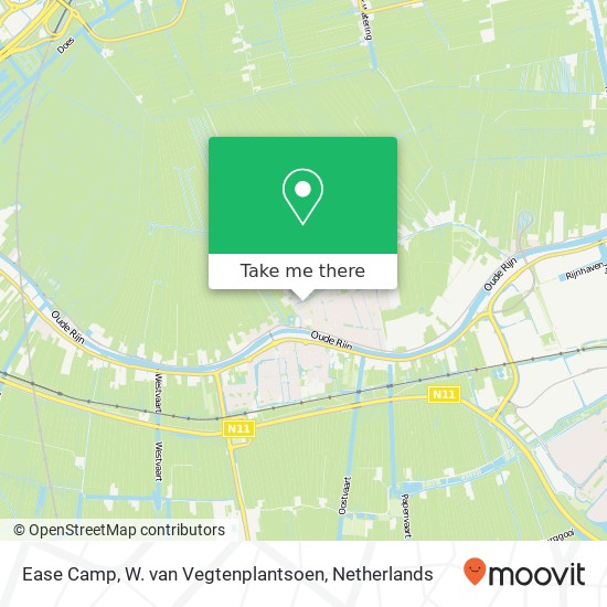 Ease Camp, W. van Vegtenplantsoen Karte