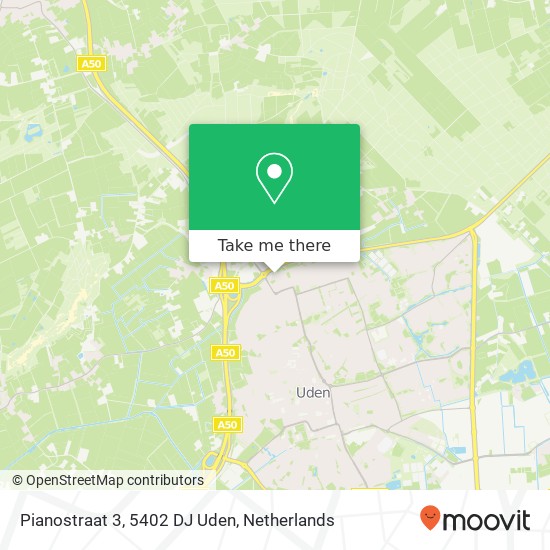 Pianostraat 3, 5402 DJ Uden map