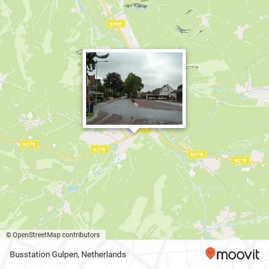 Busstation Gulpen map