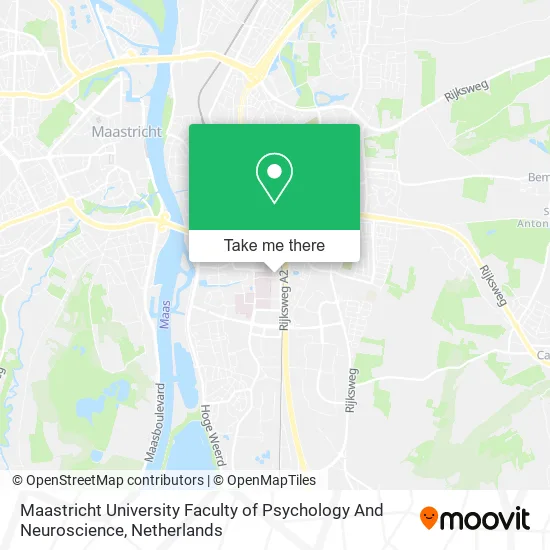 Maastricht University Faculty of Psychology And Neuroscience map