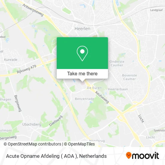 Acute Opname Afdeling ( AOA ) map
