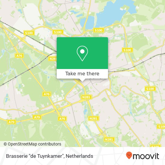 Brasserie "de Tuynkamer" map