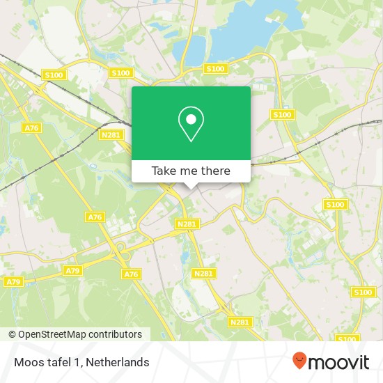 Moos tafel 1 map