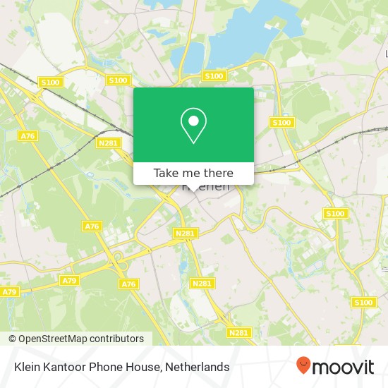 Klein Kantoor Phone House map