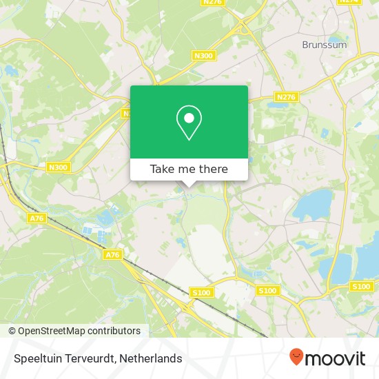 Speeltuin Terveurdt map